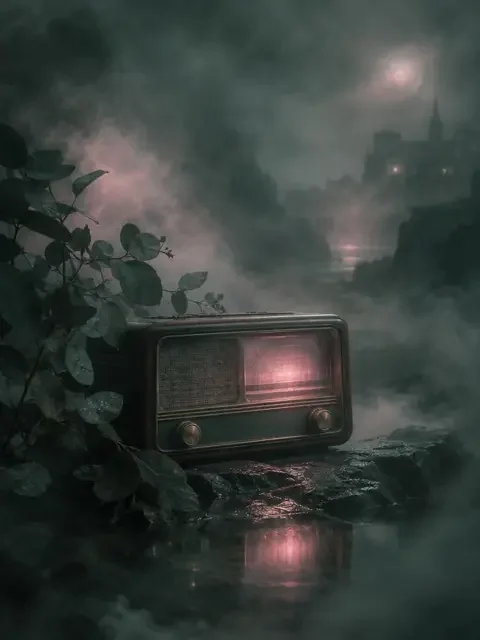 果果魔改《午夜电台谜案》封面