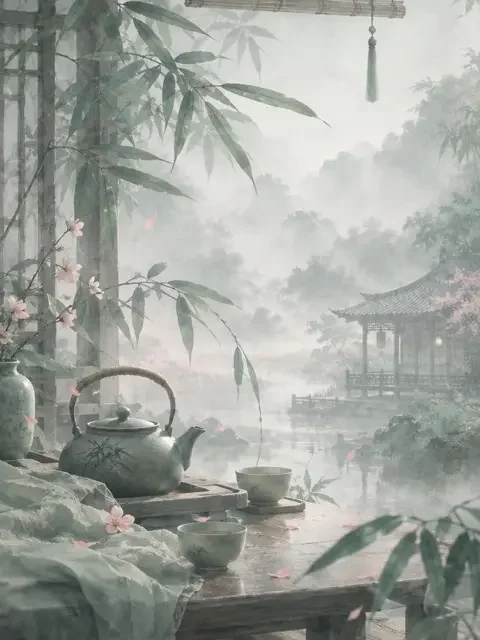 果果魔改《江湖一杯茶》封面